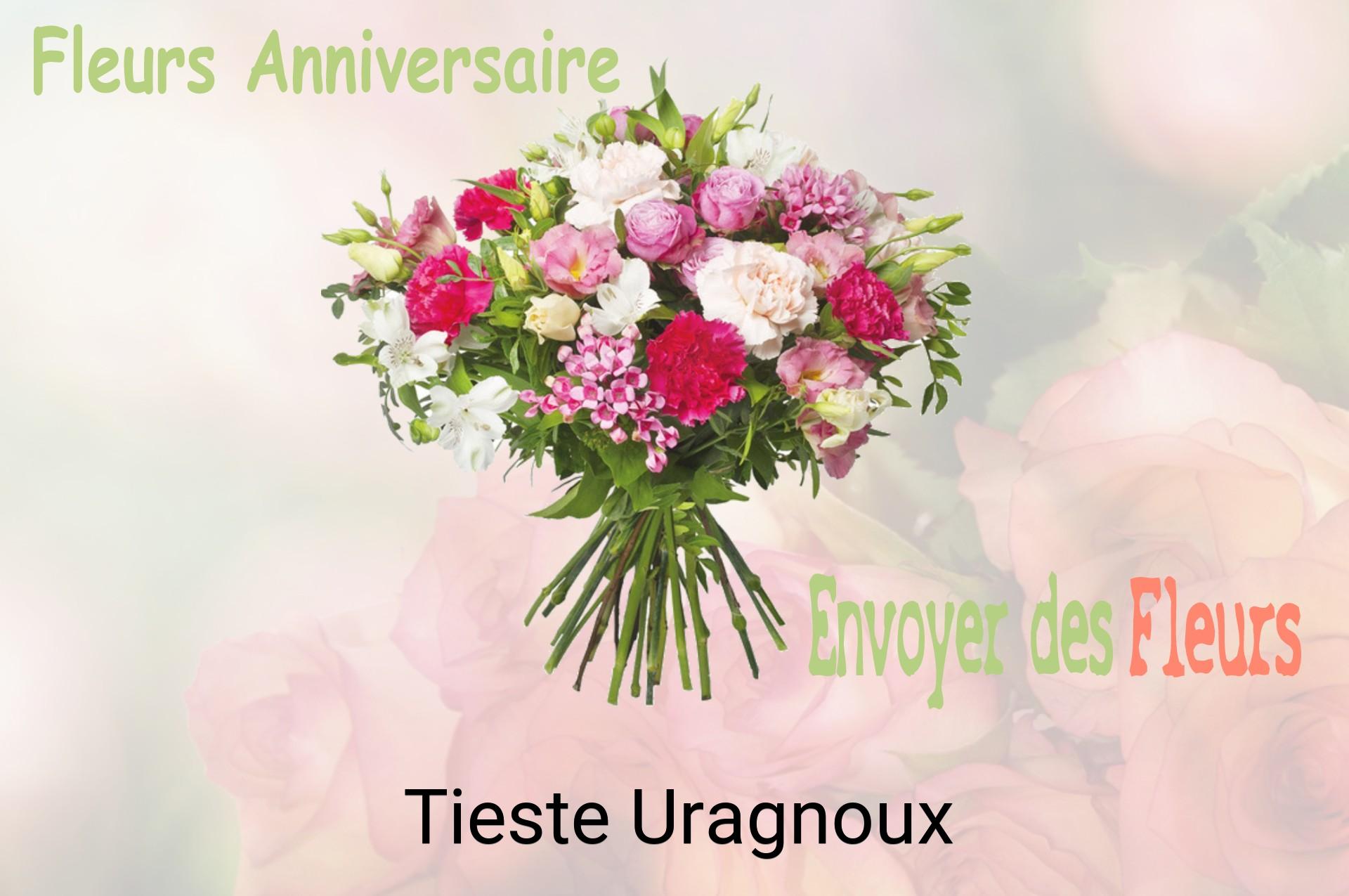 Bouquet de fleurs d’anniversaire livré à Tieste-Uragnoux